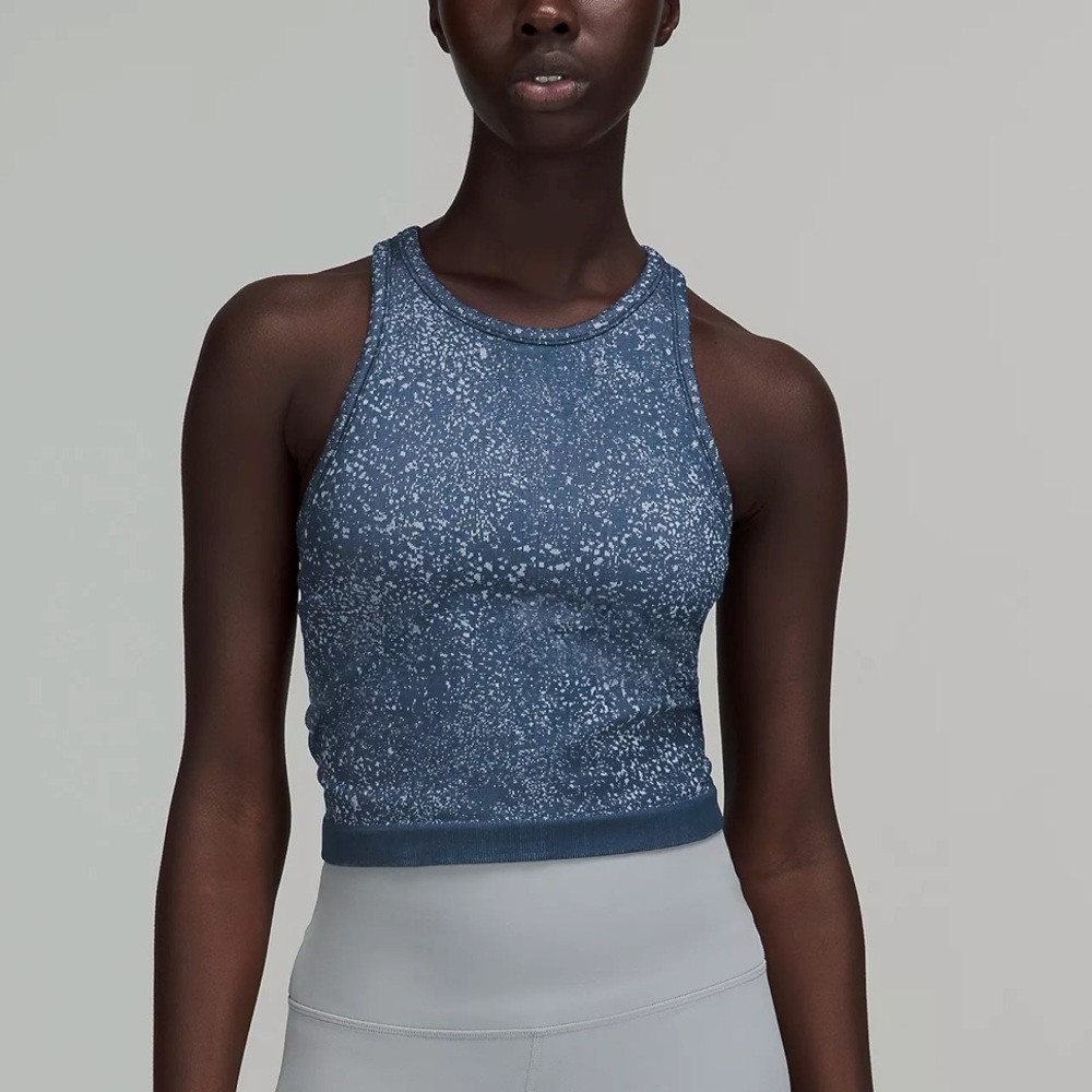 Ebb to Street Cropped Racerback Tank Top